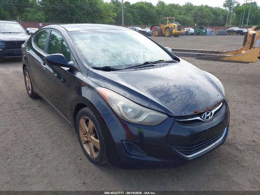 2011 Hyundai Elantra VIN KMHDH4AE9BU127896 IAAI salvage auction — NORMAL WEAR, Clear (New Jersey), sold $600 on 2026-07-08 (photo 6)