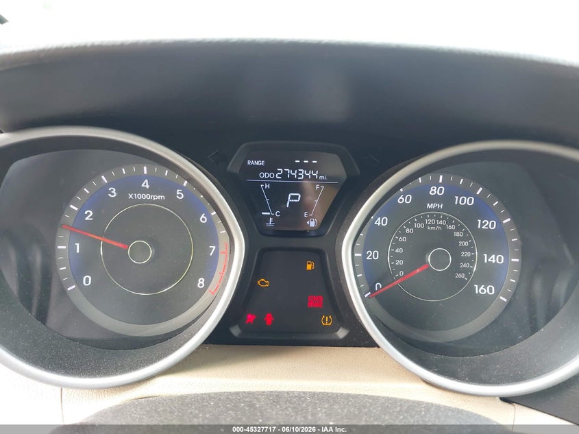 2011 Hyundai Elantra VIN KMHDH4AE9BU127896 IAAI salvage auction — NORMAL WEAR, Clear (New Jersey), sold $600 on 2026-07-08 (photo 7)