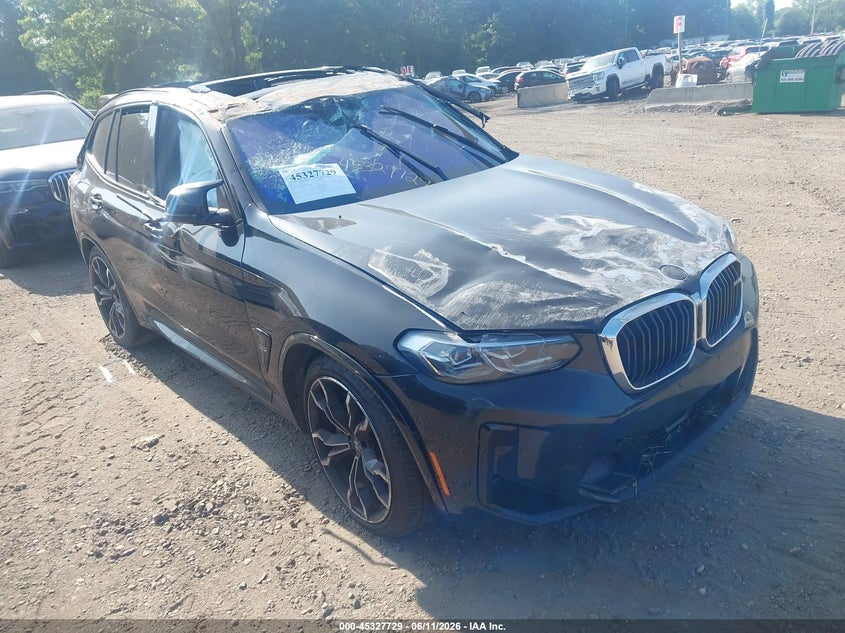 2022 BMW X3 m VIN 5YM13EC03N9J74594 IAAI salvage auction — ROLLOVER, Salvage Title, sold $6,400 on 2026-07-28 (photo 1)