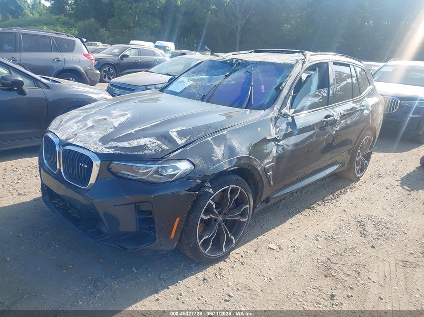 2022 BMW X3 m VIN 5YM13EC03N9J74594 IAAI salvage auction — ROLLOVER, Salvage Title, sold $6,400 on 2026-07-28 (photo 2)