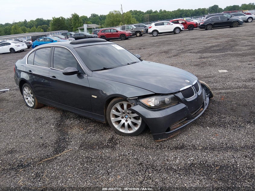2006 BMW 3 series VIN WBAVB335X6KR72305 IAAI salvage auction — FRONT END, Salvage (South Carolina), sold $25 on 2026-07-14 (photo 1)