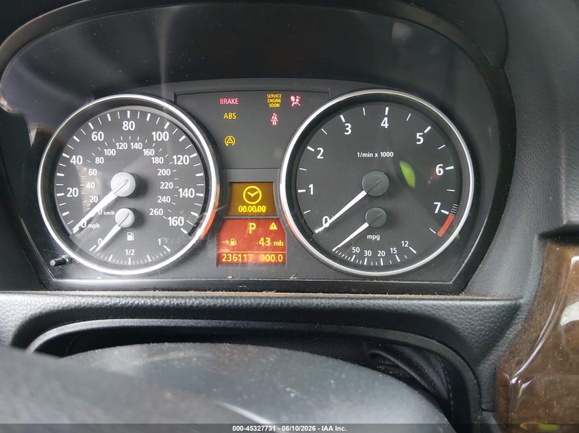 2006 BMW 3 series VIN WBAVB335X6KR72305 IAAI salvage auction — FRONT END, Salvage (South Carolina), sold $25 on 2026-07-14 (photo 7)