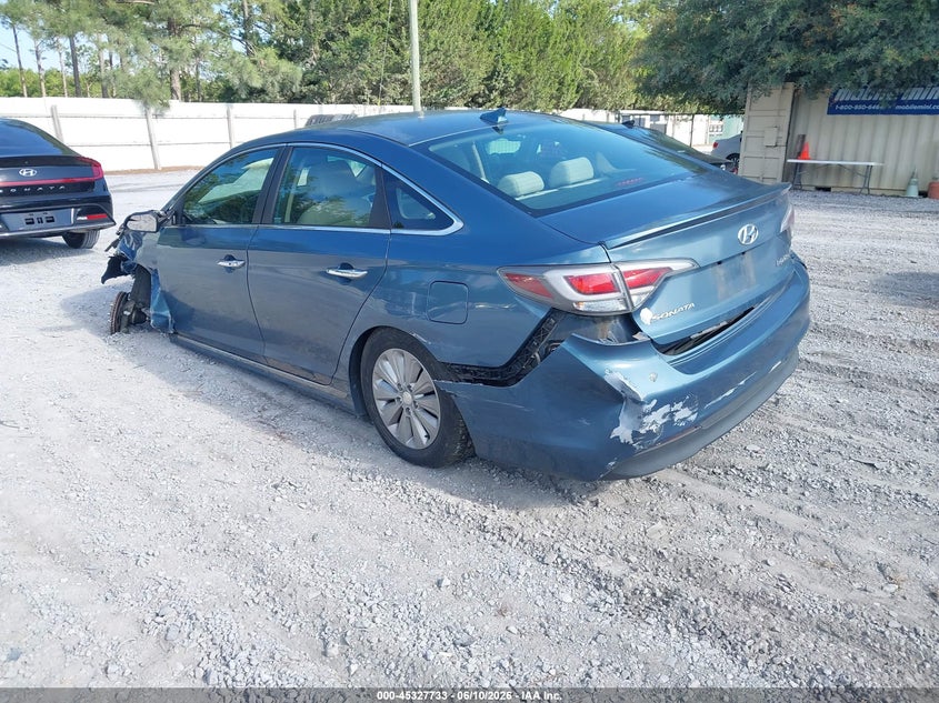 2016 Hyundai Sonata VIN KMHE24L14GA015578 IAAI salvage auction — NORMAL WEAR, Clear (Florida), sold $1,175 on 2026-07-16 (photo 3)