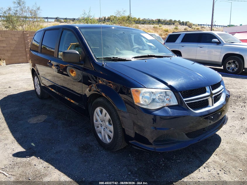 2016 Dodge Grand caravan VIN 2C4RDGBG6GR114776 IAAI salvage auction — ROOF, SF97 (California), sold $8,100 on 2026-07-28 (photo 1)