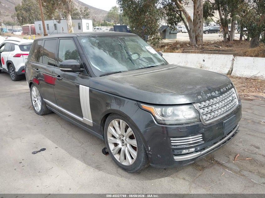 2013 Land rover RANGE ROVER VIN SALGS2EF8DA102057 IAAI salvage auction — NORMAL WEAR, Clear - Dealer Only (California), sold $1,225 on 2026-07-21 (photo 1)