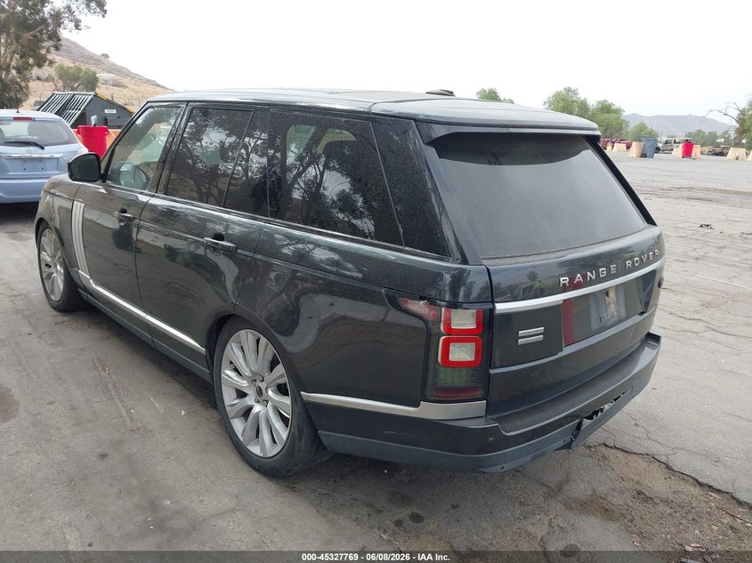 2013 Land rover RANGE ROVER VIN SALGS2EF8DA102057 IAAI salvage auction — NORMAL WEAR, Clear - Dealer Only (California), sold $1,225 on 2026-07-21 (photo 3)