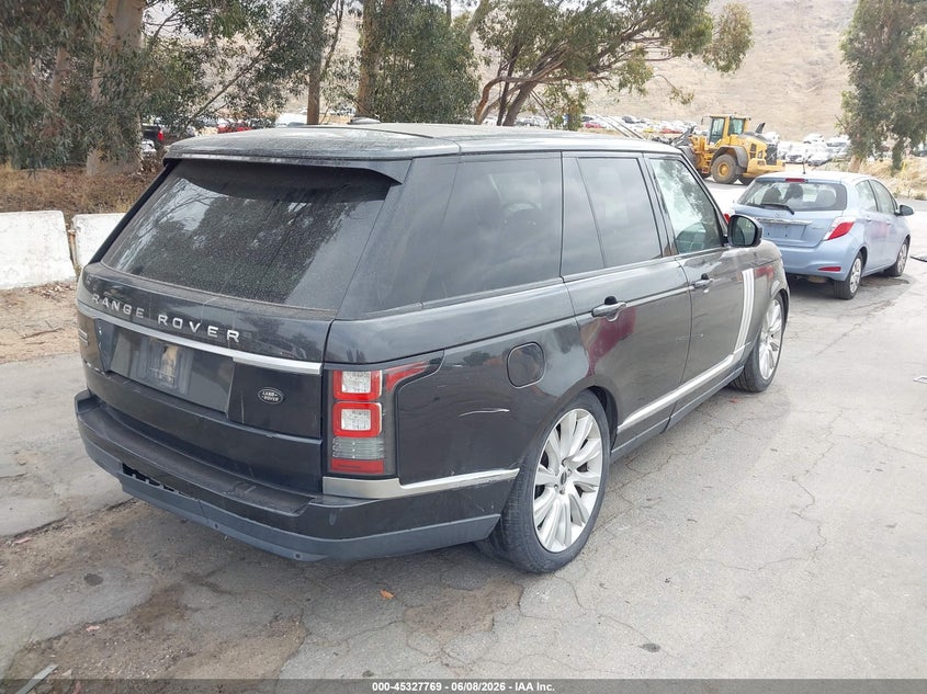 2013 Land rover RANGE ROVER VIN SALGS2EF8DA102057 IAAI salvage auction — NORMAL WEAR, Clear - Dealer Only (California), sold $1,225 on 2026-07-21 (photo 4)