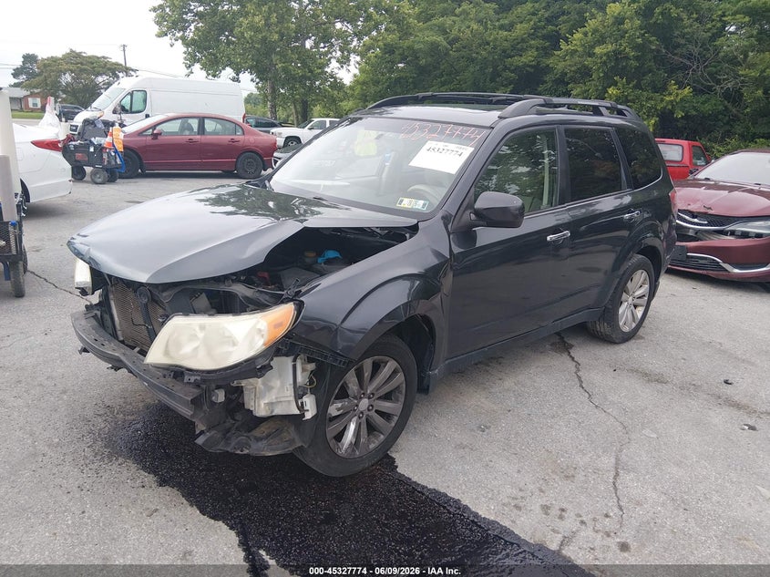 2011 Subaru Forester VIN JF2SHADC9BH750109 IAAI salvage auction — FRONT END, Salvage (Kentucky), sold $300 on 2026-07-13 (photo 2)