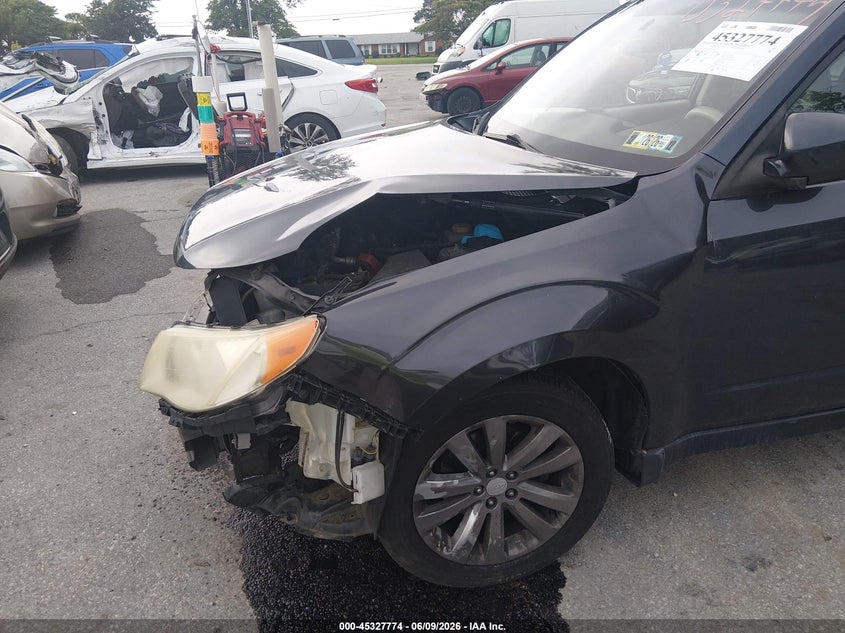 2011 Subaru Forester VIN JF2SHADC9BH750109 IAAI salvage auction — FRONT END, Salvage (Kentucky), sold $300 on 2026-07-13 (photo 6)