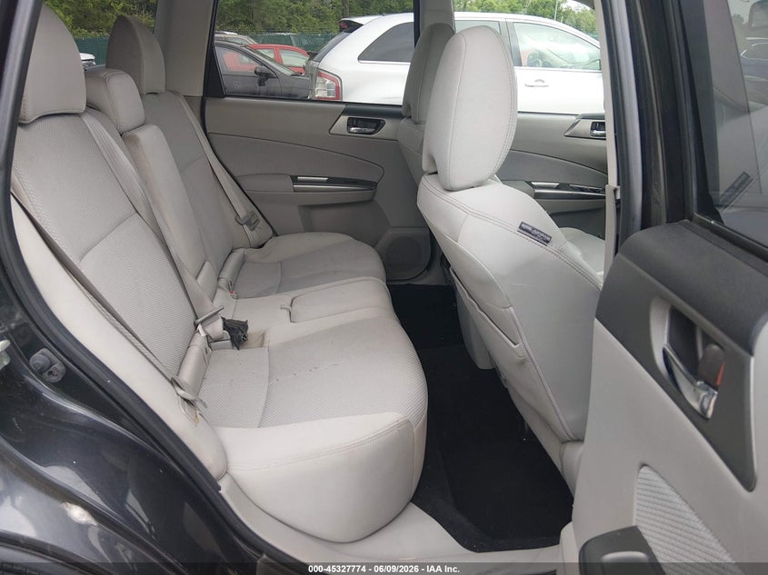 2011 Subaru Forester VIN JF2SHADC9BH750109 IAAI salvage auction — FRONT END, Salvage (Kentucky), sold $300 on 2026-07-13 (photo 8)