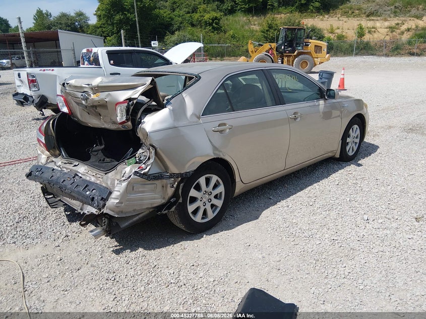 2007 Toyota Camry hybrid VIN JTNBB46K273021004 IAAI salvage auction — FRONT & REAR, Salvage (Kentucky), sold $125 on 2026-07-14 (photo 4)