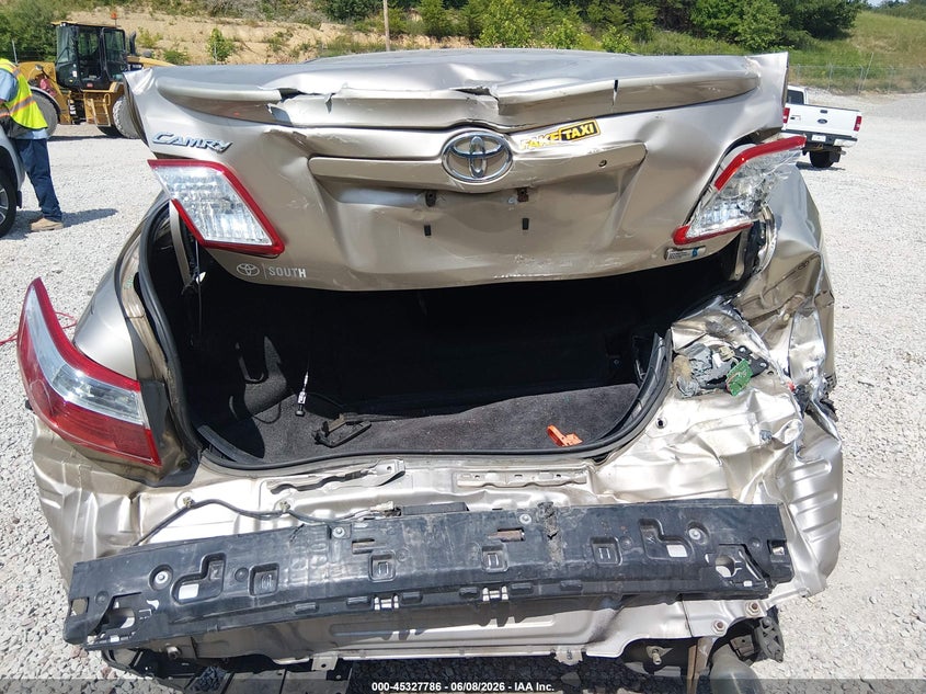 2007 Toyota Camry hybrid VIN JTNBB46K273021004 IAAI salvage auction — FRONT & REAR, Salvage (Kentucky), sold $125 on 2026-07-14 (photo 6)