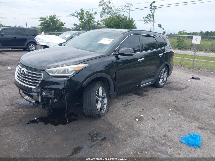 2017 Hyundai Santa fe VIN KM8SR4HF0HU256816 IAAI salvage auction — FRONT END, Rebuildable (Florida), sold $2,000 on 2026-07-28 (photo 2)