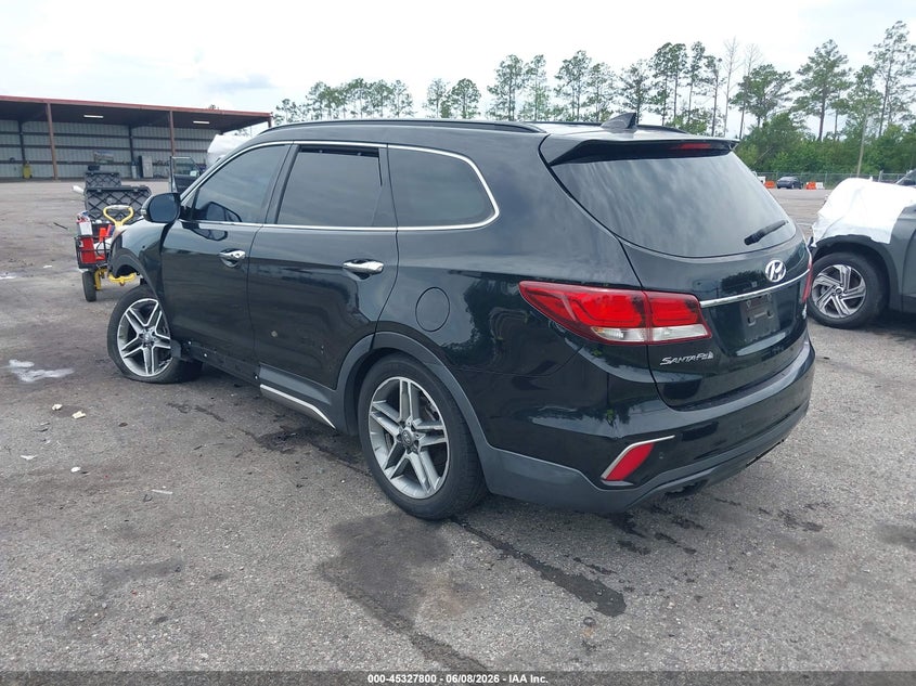2017 Hyundai Santa fe VIN KM8SR4HF0HU256816 IAAI salvage auction — FRONT END, Rebuildable (Florida), sold $2,000 on 2026-07-28 (photo 3)
