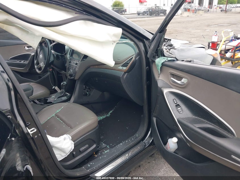 2017 Hyundai Santa fe VIN KM8SR4HF0HU256816 IAAI salvage auction — FRONT END, Rebuildable (Florida), sold $2,000 on 2026-07-28 (photo 5)