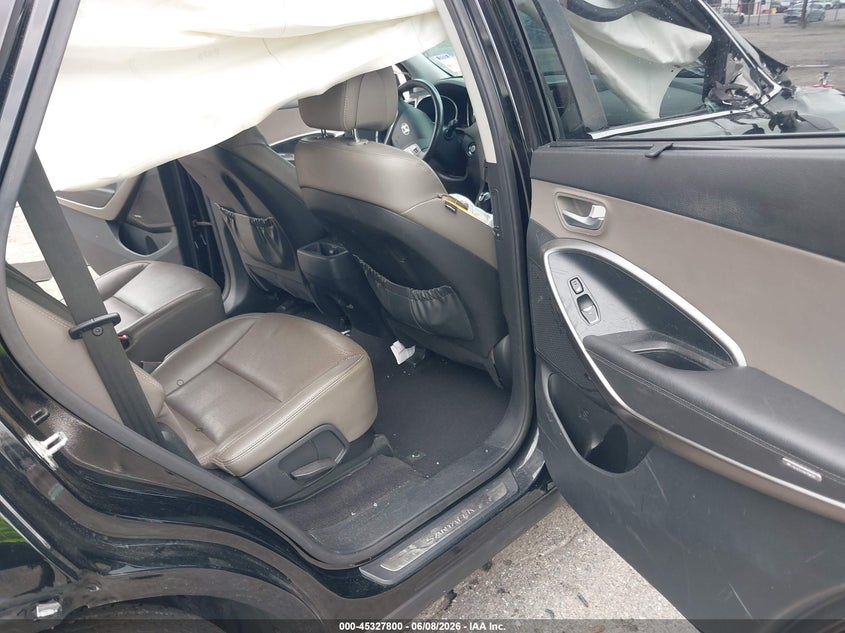 2017 Hyundai Santa fe VIN KM8SR4HF0HU256816 IAAI salvage auction — FRONT END, Rebuildable (Florida), sold $2,000 on 2026-07-28 (photo 8)