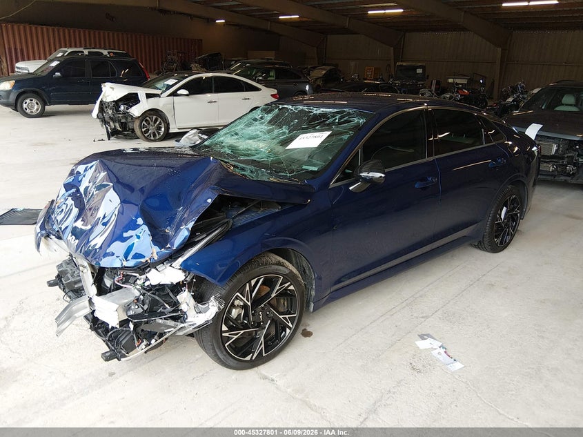 2025 Kia K5 VIN KNAG64J78S5331055 IAAI salvage auction — FRONT END, Salvage Title, sold $4,050 on 2026-07-29 (photo 2)