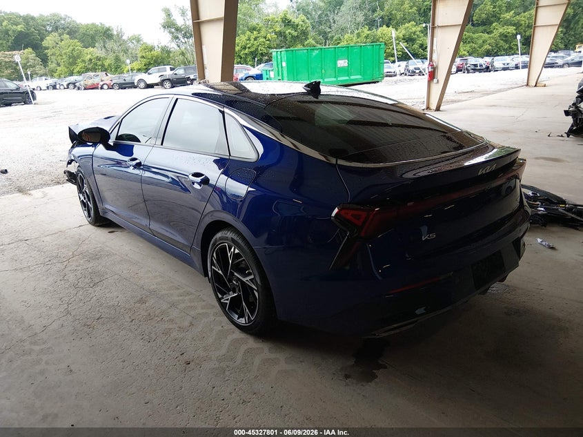 2025 Kia K5 VIN KNAG64J78S5331055 IAAI salvage auction — FRONT END, Salvage Title, sold $4,050 on 2026-07-29 (photo 3)