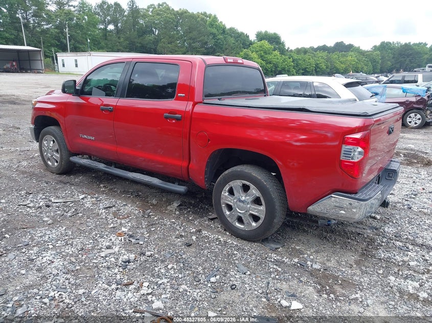 2019 Toyota Tundra VIN 5TFEM5F13KX137323 IAAI salvage auction — FRONT END, Salvage Title, sold $7,600 on 2026-07-24 (photo 3)