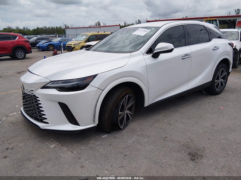 2025 Lexus Rx VIN 2T2BAMBA2SC058179 IAAI salvage auction — RIGHT FRONT, Salvage Title, sold $22,000 on 2026-07-29 (photo 2)