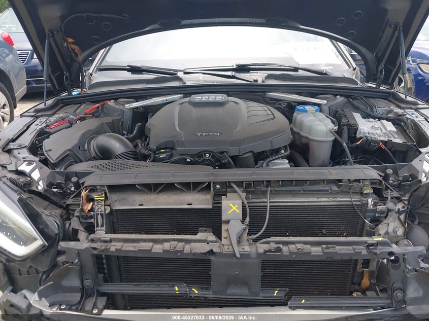 2018 Audi A5 VIN WAUENCF53JA088630 IAAI salvage auction — ALL OVER, Salvage Title, sold $7,000 on 2026-07-10 (photo 9)