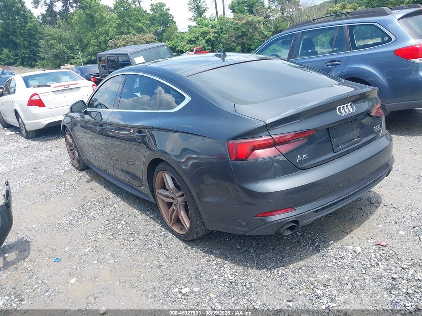 2018 Audi A5 VIN WAUENCF53JA088630 IAAI salvage auction — ALL OVER, Salvage Title, sold $7,000 on 2026-07-10 (photo 3)