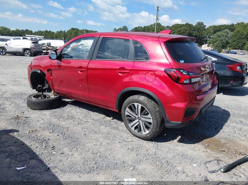 2024 Mitsubishi Outlander VIN JA4ARUAUXRU022753 IAAI salvage auction — LEFT FRONT, Salvage Title, sold $4,300 on 2026-07-14 (photo 3)