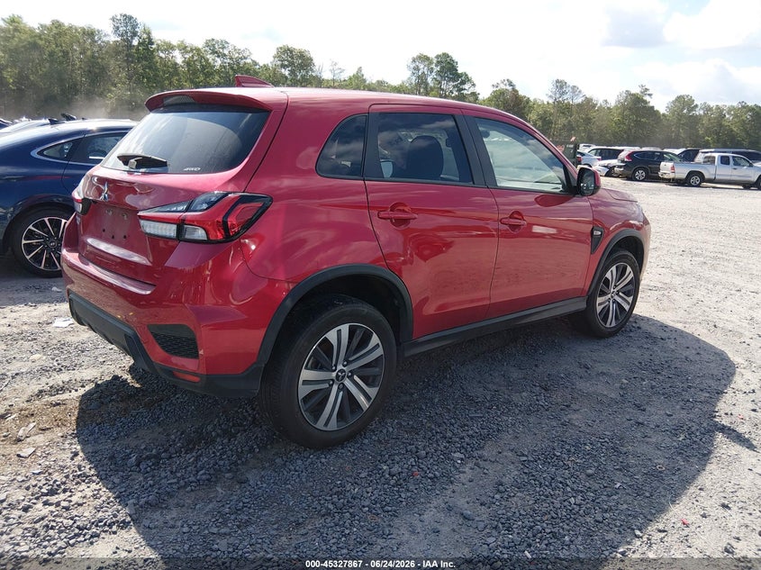 2024 Mitsubishi Outlander VIN JA4ARUAUXRU022753 IAAI salvage auction — LEFT FRONT, Salvage Title, sold $4,300 on 2026-07-14 (photo 4)
