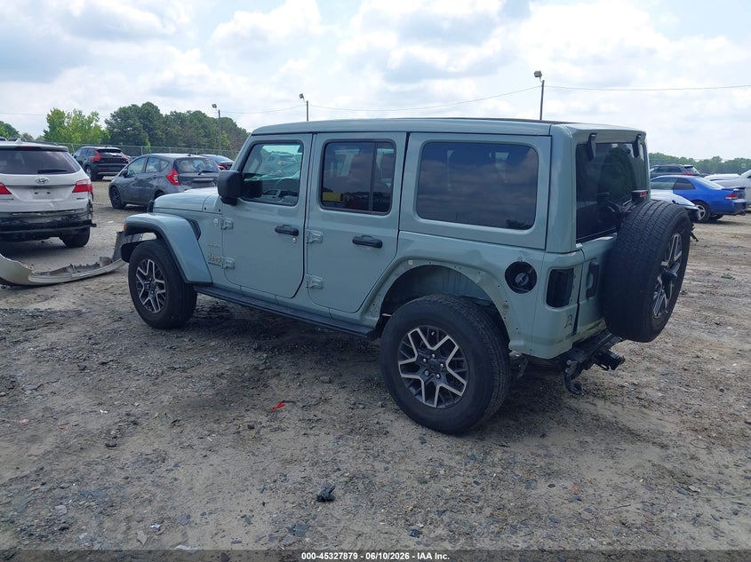 2024 Jeep Wrangler / VIN 1C4PJXEG9RW326657 IAAI salvage auction — REAR END, Salvage (Georgia), sold $17,600 on 2026-07-11 (photo 3)
