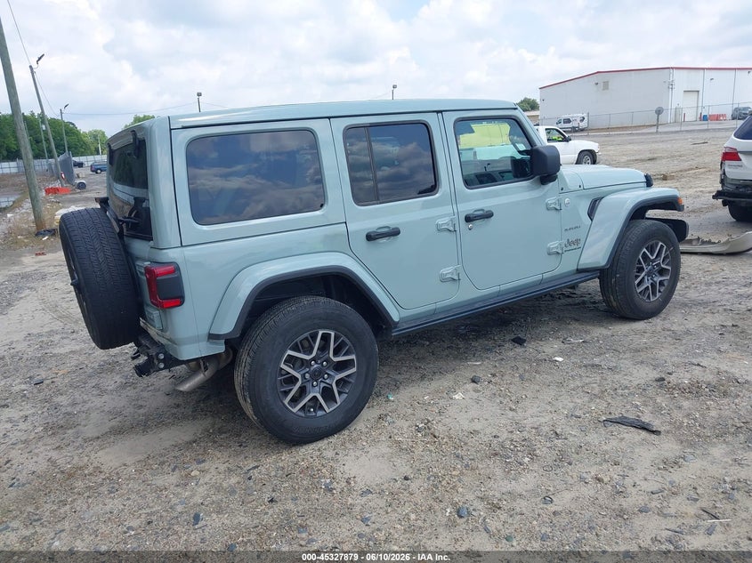 2024 Jeep Wrangler / VIN 1C4PJXEG9RW326657 IAAI salvage auction — REAR END, Salvage (Georgia), sold $17,600 on 2026-07-11 (photo 4)