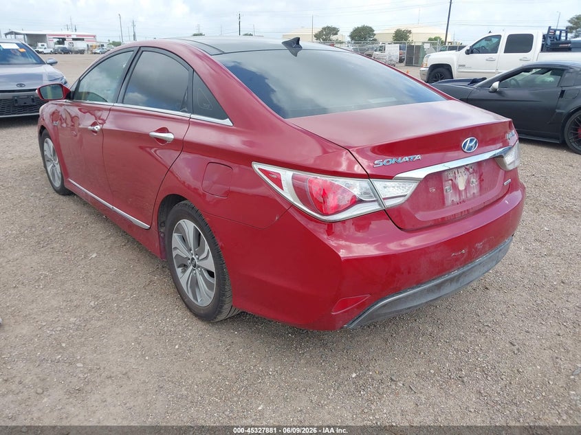 2013 Hyundai Sonata VIN KMHEC4A49DA068492 IAAI salvage auction — UNDERCARRIAGE, Salvage Title, sold $300 on 2026-07-15 (photo 3)