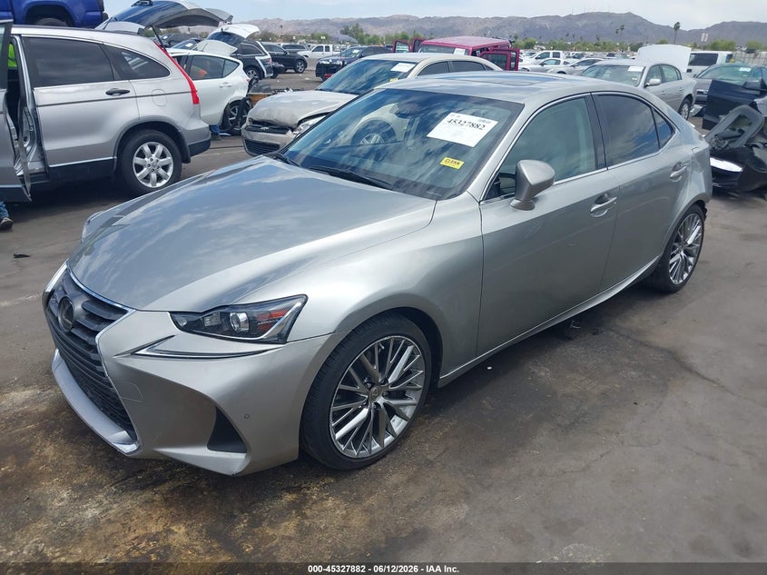 2019 Lexus Is VIN JTHBA1D22K5094944 IAAI salvage auction — RIGHT SIDE, Non-Repairable (Arizona), sold $4,750 on 2026-07-21 (photo 2)