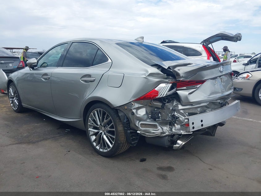 2019 Lexus Is VIN JTHBA1D22K5094944 IAAI salvage auction — RIGHT SIDE, Non-Repairable (Arizona), sold $4,750 on 2026-07-21 (photo 3)