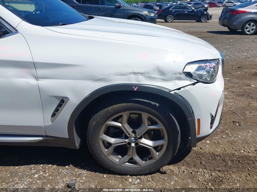2022 BMW X4 VIN 5UX33DT02N9J37370 IAAI salvage auction — RIGHT SIDE, Mv-907A (New York), sold $19,250 on 2026-07-14 (photo 6)