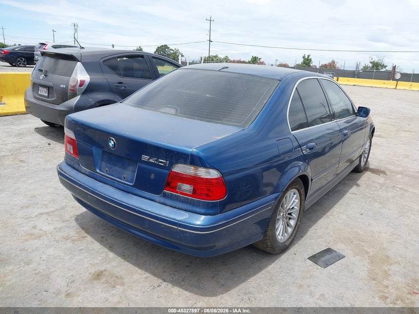 2002 BMW 5er VIN WBADN63482GN85244 IAAI salvage auction — NORMAL WEAR, Salvage (California), sold $400 on 2026-07-09 (photo 4)