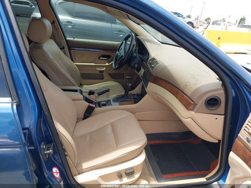 2002 BMW 5er VIN WBADN63482GN85244 IAAI salvage auction — NORMAL WEAR, Salvage (California), sold $400 on 2026-07-09 (photo 5)