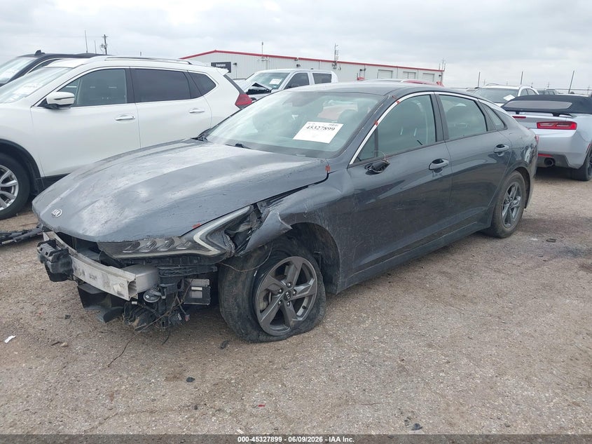 2021 Kia K5 VIN 5XXG14J22MG057386 IAAI salvage auction — THEFT, Salvage (Texas), sold $2,300 on 2026-07-28 (photo 2)