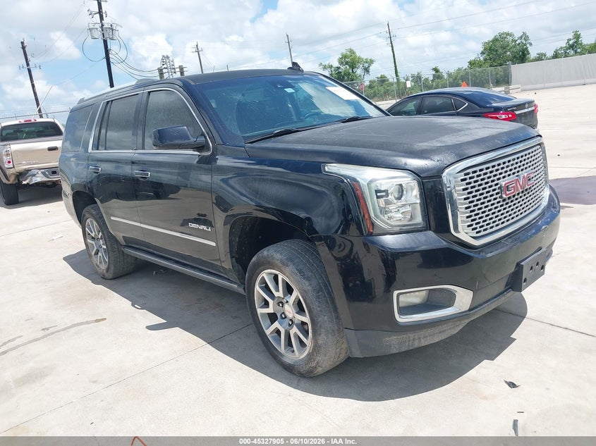 2016 Gmc Yukon VIN 1GKS2CKJ1GR355568 IAAI salvage auction — WATER/FLOOD, Salvage Title, sold $2,850 on 2026-07-31 (photo 1)