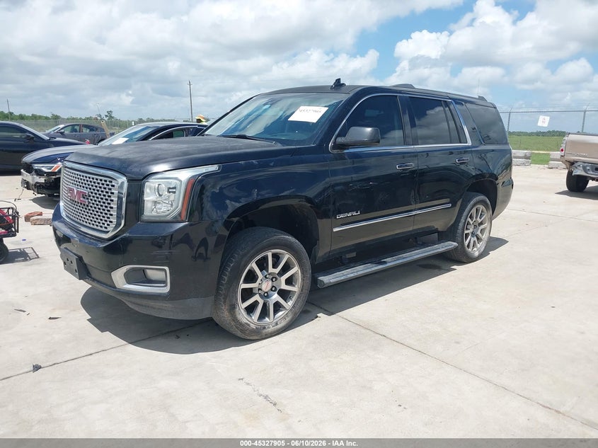 2016 Gmc Yukon VIN 1GKS2CKJ1GR355568 IAAI salvage auction — WATER/FLOOD, Salvage Title, sold $2,850 on 2026-07-31 (photo 2)