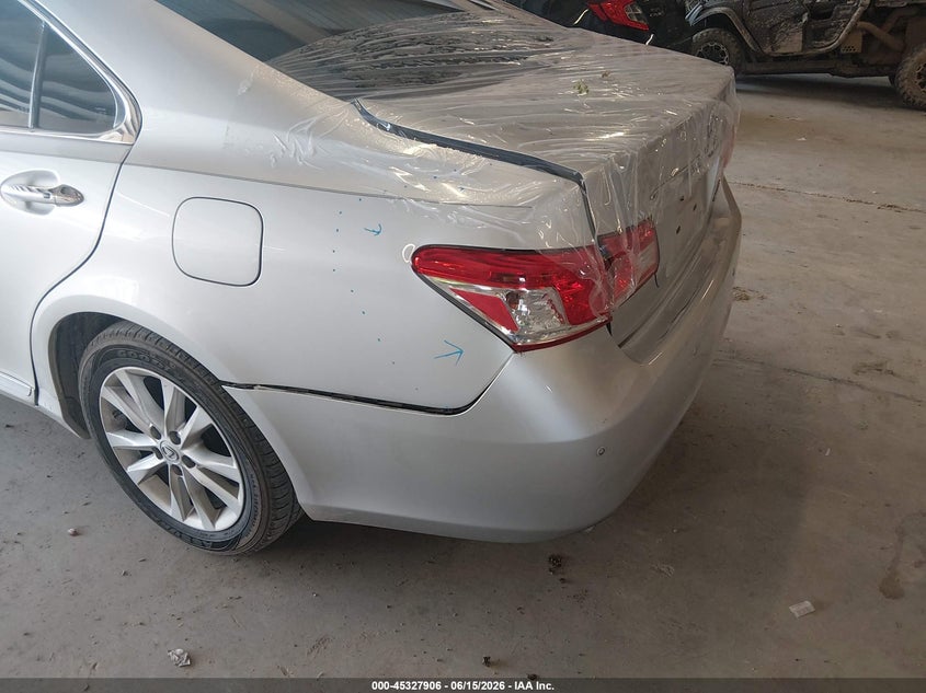 2012 Lexus ES VIN JTHBK1EG4C2507201 IAAI salvage auction — REAR END, Salvage (Tennessee), sold $725 on 2026-07-29 (photo 6)