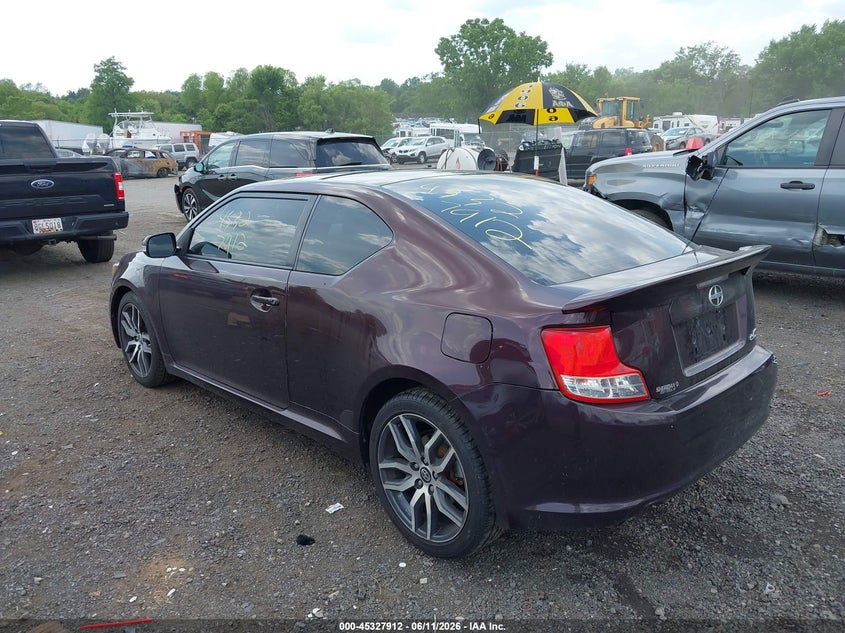 2011 Scion Tc VIN JTKJF5C7XB3015222 IAAI salvage auction — RIGHT SIDE, Clear (Virginia), sold $25 on 2026-07-28 (photo 3)