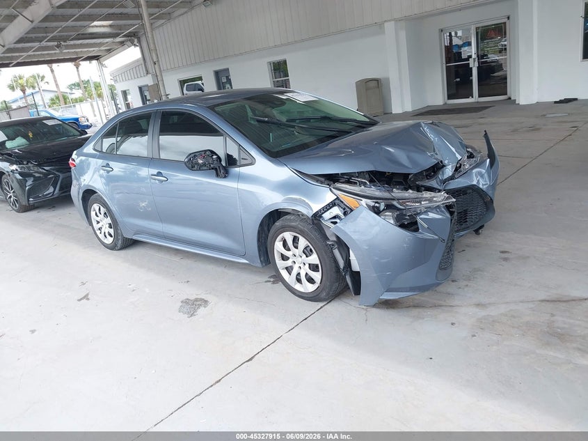 2021 Toyota Corolla VIN 5YFEPMAE7MP165977 IAAI salvage auction — FRONT END, Salvage Title, sold $2,200 on 2026-07-29 (photo 1)