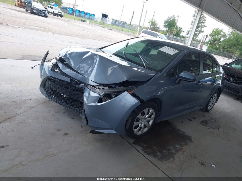 2021 Toyota Corolla VIN 5YFEPMAE7MP165977 IAAI salvage auction — FRONT END, Salvage Title, sold $2,200 on 2026-07-29 (photo 2)