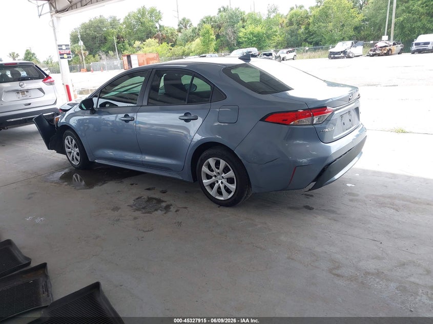 2021 Toyota Corolla VIN 5YFEPMAE7MP165977 IAAI salvage auction — FRONT END, Salvage Title, sold $2,200 on 2026-07-29 (photo 3)