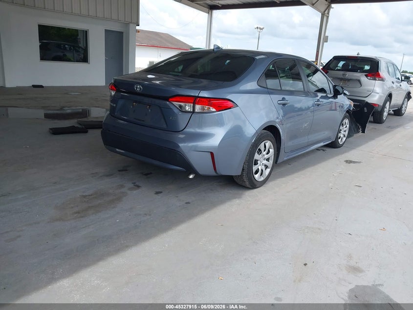 2021 Toyota Corolla VIN 5YFEPMAE7MP165977 IAAI salvage auction — FRONT END, Salvage Title, sold $2,200 on 2026-07-29 (photo 4)