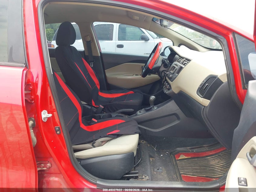 2013 Kia Rio VIN KNADM4A37D6171625 IAAI salvage auction — RIGHT SIDE, Repossession Paperwork (Georgia), sold $700 on 2026-07-06 (photo 5)