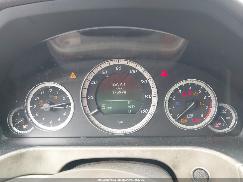 2011 Mercedes-benz E-class VIN WDDHF5GB2BA434428 IAAI salvage auction — ELECTRICAL, Salvage (Mississippi), sold $600 on 2026-07-22 (photo 7)