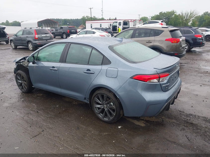 2026 Toyota Corolla VIN 5YFS4MCE8TP267392 IAAI salvage auction — FRONT END, Salvage Title, sold $7,100 on 2026-07-28 (photo 3)