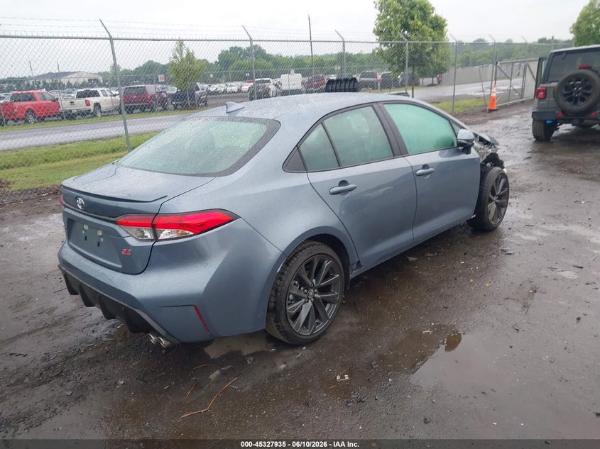 2026 Toyota Corolla VIN 5YFS4MCE8TP267392 IAAI salvage auction — FRONT END, Salvage Title, sold $7,100 on 2026-07-28 (photo 4)