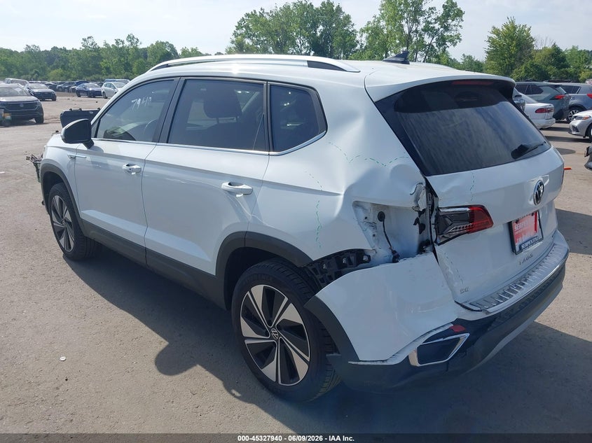 2023 Volkswagen Taos VIN 3VVUX7B2XPM352967 IAAI salvage auction — LEFT REAR, Wait Title, sold $9,700 on 2026-09-08 (photo 3)